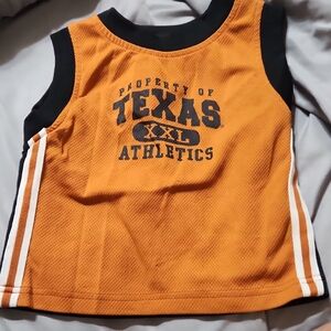 STARTER Texas Athletics Kids Jersey in Orange and Black